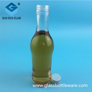 Xuzhou produces 280ml beverage juice glass bottles