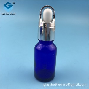 15ml blue glass essential oil sub-bottle