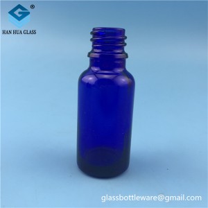 20ml blue glass essential oil sub-bottle