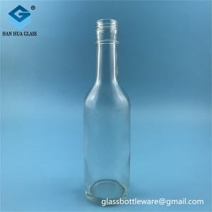 250ml transparent glass wine bottle wholesale