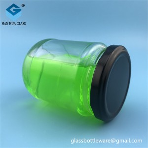 Manufacturer’s direct sales of 220ml round jam glass bottles