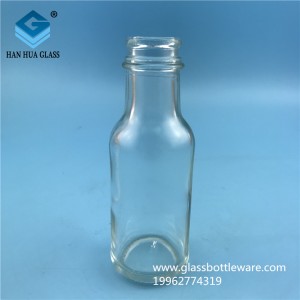 Wholesale price of 90ml soy sauce vinegar glass bottles