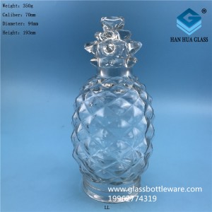 Manufacturer of pineapple shaped glass lampshade