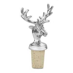High quality 3D alces animal Bottle Stopper