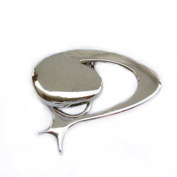 Good Quality Metal Keychain For Wedding Gift - Customized plating black nickel metal Belt Buckle – Global Art Gifts