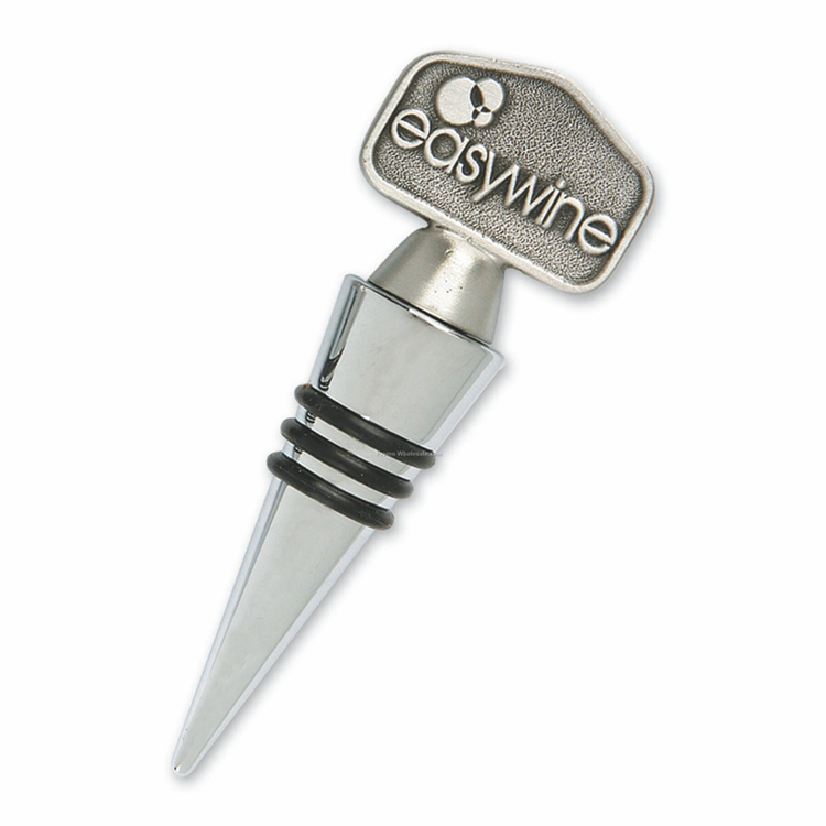 Low price for Huntington Beach Medal - Plating Silver 3D Bottle Stopper with factory price – Global Art Gifts