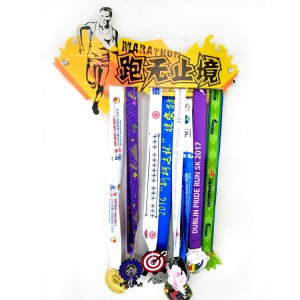 Custom Acrylic Running Man Medal Hanger