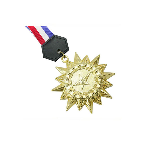 Custom Plating gold honor medal custom logo for Military Awards