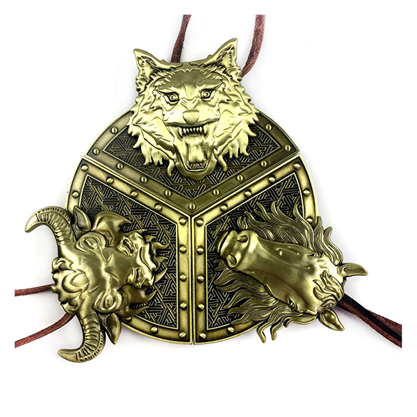 Hot New Products Oem Jewelry Box - Custom three pieces 3D animal head pin medal with magnet – Global Art Gifts