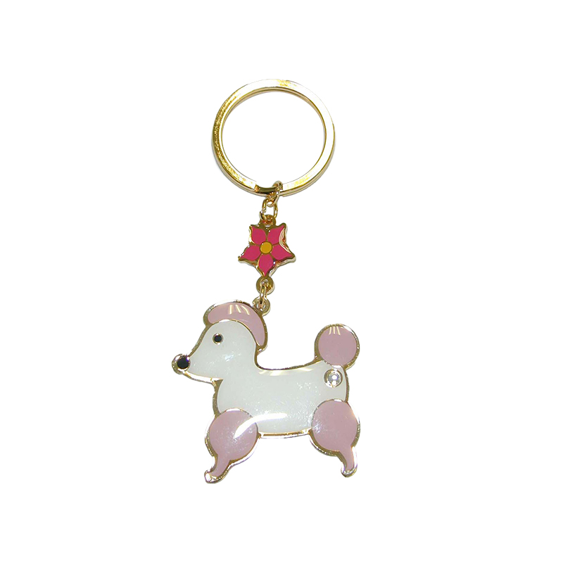 Special Design for Cartoon Dog Tag - Personalized Cartoon Cute Animal Keychain – Global Art Gifts