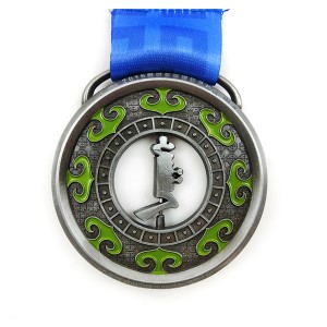 High Quality Custom Spinning medal with soft enamel