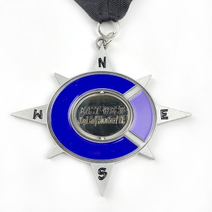 Alta qualidade medalha girador novo design