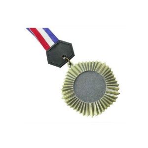 Ыстық Custom мырыш қорытпасынан Плакировка қарсы күміс медаль құрмет сату