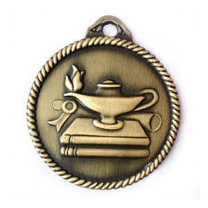 Plating Anti-gold custom logo stock medal