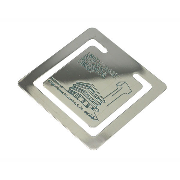 OEM manufacturer Award Medal - Plating silver brass-iron bookmark with calendar soft enamel – Global Art Gifts