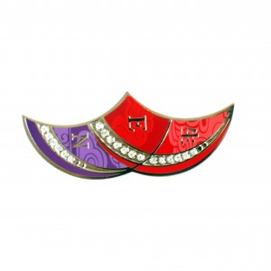 Wholesale China Custom Souvenir Hard Enamel Glow in Dark Pin Badge