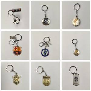 Factory Directly supply China Custom Football Shaped Metal Key Chain for Promotional Gift