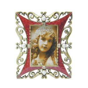 Simple style Zinc alloy cut out photo frame for daily life