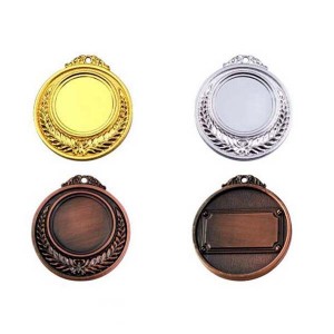 Various Plated color Style Blank Medal with 3D Engraved