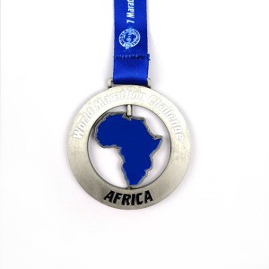 Pasaulio iššūkis maratonas suktuko medalis