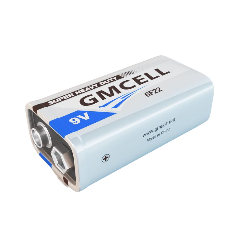 GMCELL ຂາຍສົ່ງແບດເຕີຣີ 9V Carbon Zinc