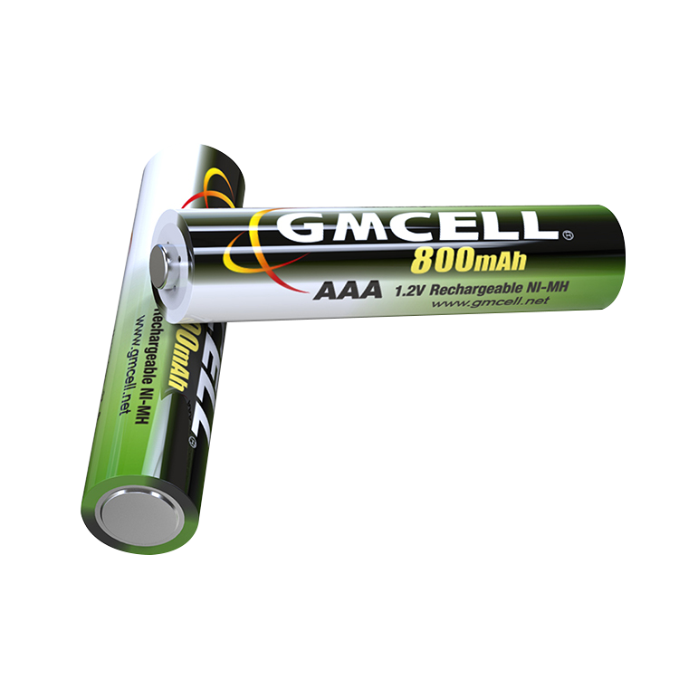 GMCELL 1.2V NI-MH AAA 800mAh रिचार्जेबल बॅटरी