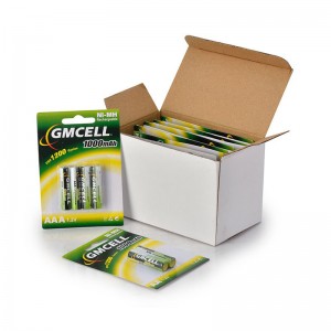 GMCELL 1.2V NI-MH AAA 1000mAh Battery Rechargeable