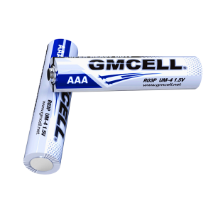 GMCELL තොග R03/AAA කාබන් සින්ක් බැටරි
