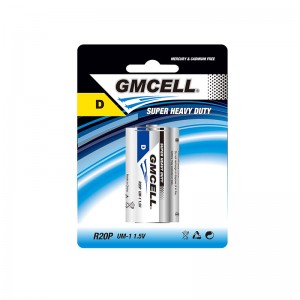 GMCELL 卸売 D サイズ カーボン亜鉛電池