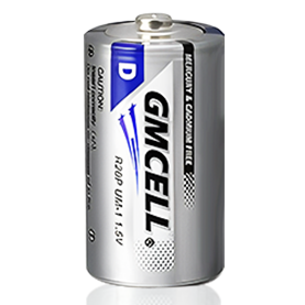 D Size Carbon Zinc Battery