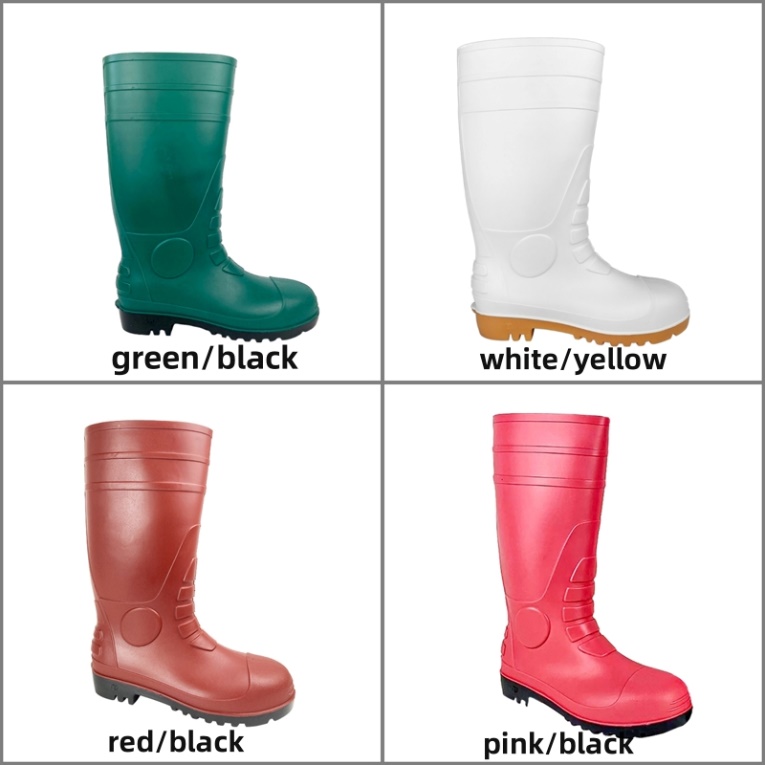 Innovative Safety Footwear: New Steel Toe Rain Boots Launched in Unique Color