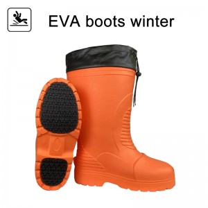 EVA Foam Winter Boots Lightweight Ankle High Rain Boots Mens