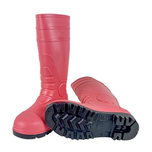 Lady Pink Farming Steel Toe Cap PVC Dlo Boots