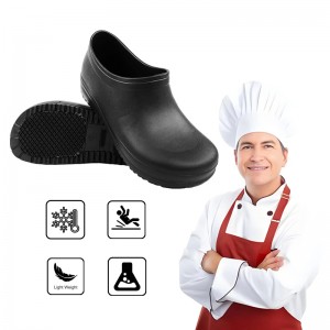 Non-slip EVA garden Labor Rain boots Ankle Chef Boots