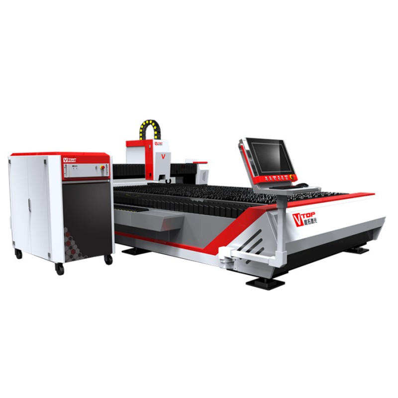 1000w 1530 фибер ласерска машина за сечење листови за електричен кабинет на шасија