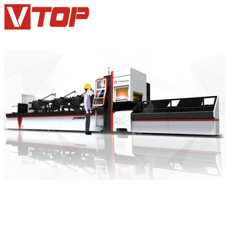 OEM manufacturer Paper Laser Cutter -
 1000w Automatic bundle loader fiber laser pipe cutting machine – Vtop Fiber Laser