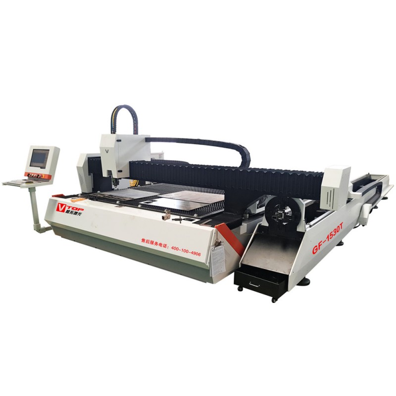 Professional China 1325 Mixed Laser Cutting Machine -
 Dual function fiber laser sheet and tube cutting machine – Vtop Fiber Laser
