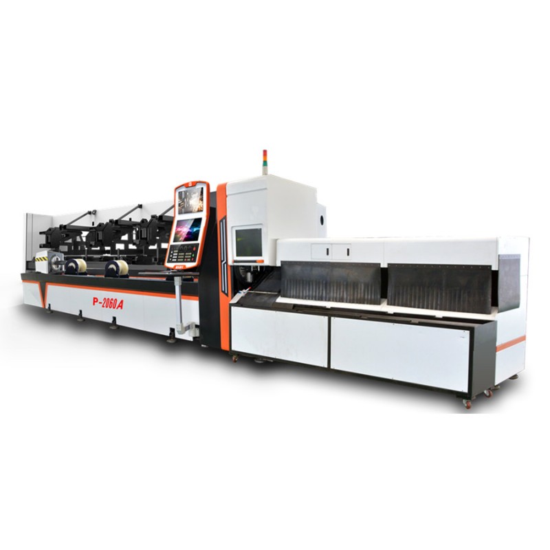 Short Lead Time for Laser Mat Cutter Machine -
 Fully Automotic Fiber Laser Pipe / Tube Cutting Machine P2060A – Vtop Fiber Laser