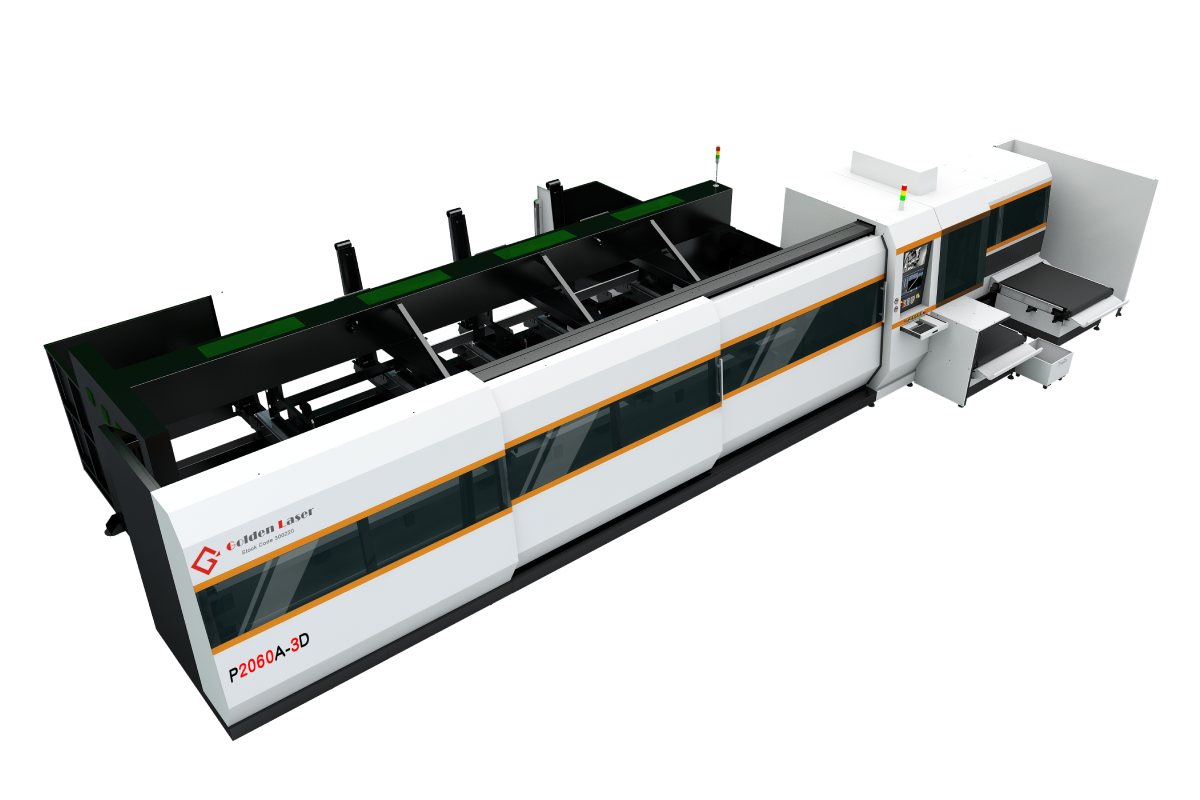 Makinë për prerjen e tubit me laser me fibra 3D 5-Axis - Laser prerës me pjerrësi
