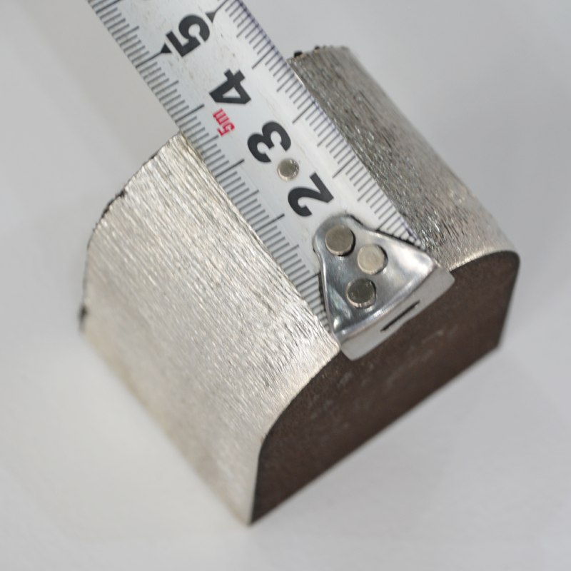 20KW влакнесто лазерно рязане 40 мм резултат от неръждаема стомана
