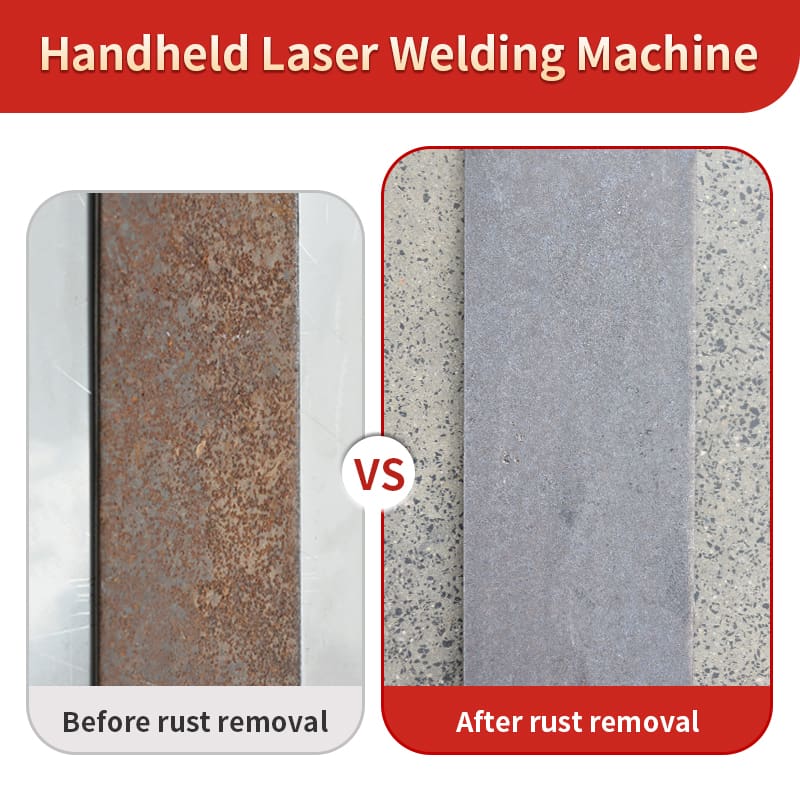 Rust Remove By 3 In 1 Handheld Laser Welding Machine