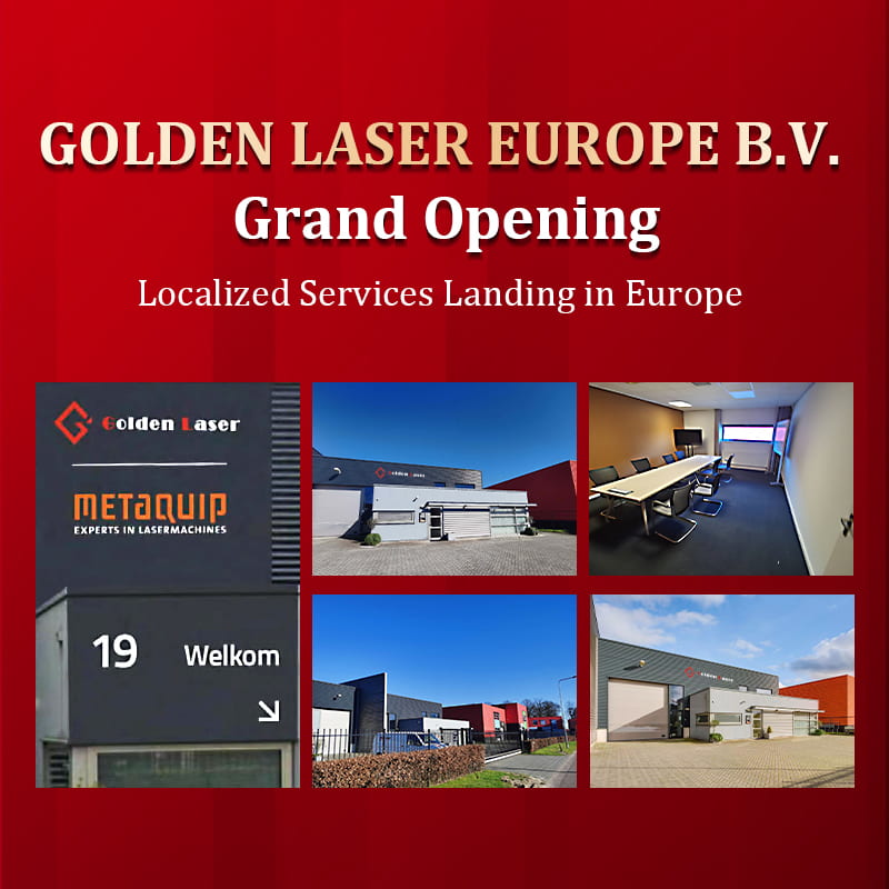 Ftuħ ta' Golden Laser Europe BV