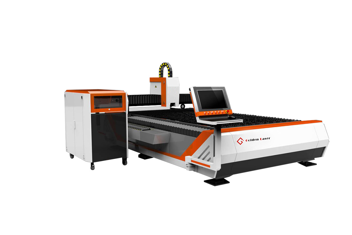 Máquina de corte a laser de fibra tipo aberto