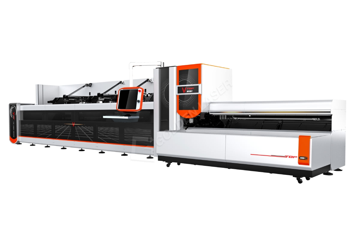 I-High-end Intelligent CNC Laser Pipe Cutting Machine P2060A