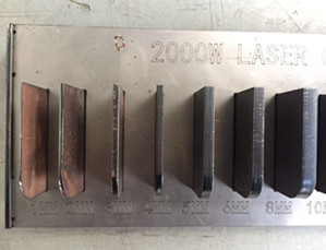 N-light 2000W Fiber Laser Cutting 1-8mm Carbon Steel Plate