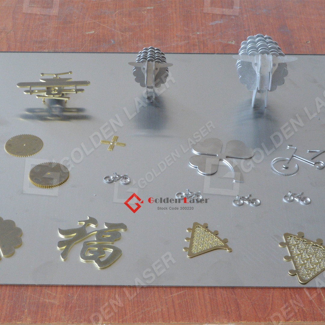 Laser Cutting Copper at SS Sheet