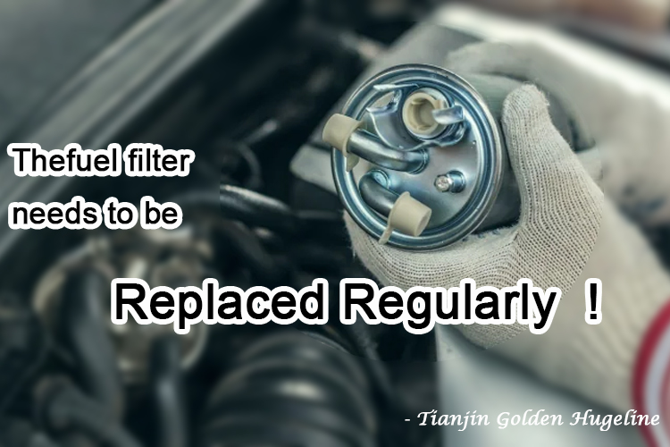 The fuel filter is a wearing part and needs to be cleaned and replaced regularly