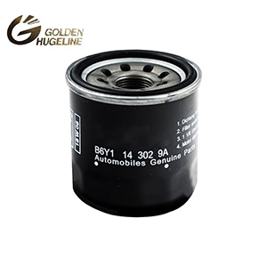 Auto oil filter manufacturer in china B6Y1-14302-9A B6Y1143029A oil filter for cars
