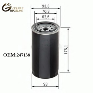 Diesel engine parts WK962/4 SP-860 BF980 FF4070 P559624 247138 truck spin on fuel filter