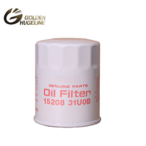 Wholesale price iron oil filters 15208-31U01-T1 15208-31U08 15208-31U0A 15208-31U0B China car filter manufacturer
